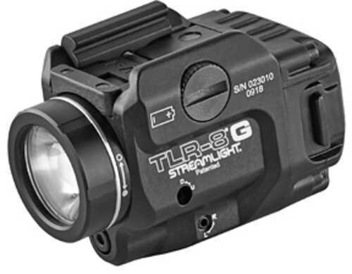 Streamlight TLR-8G LED Low Profile Tactical Light/Green Laser 500 Lumens, Aluminum, Black